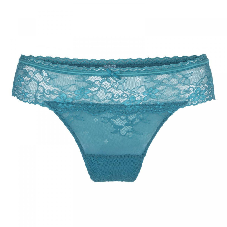 LingaDore Daily Lace String deep lake (80% Polyamid, 20% Elasthan)