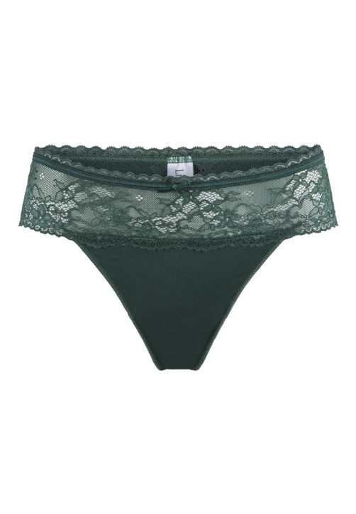 LingaDore Daily Lace String garden green (87% Polyamid, 13% Elasthan)