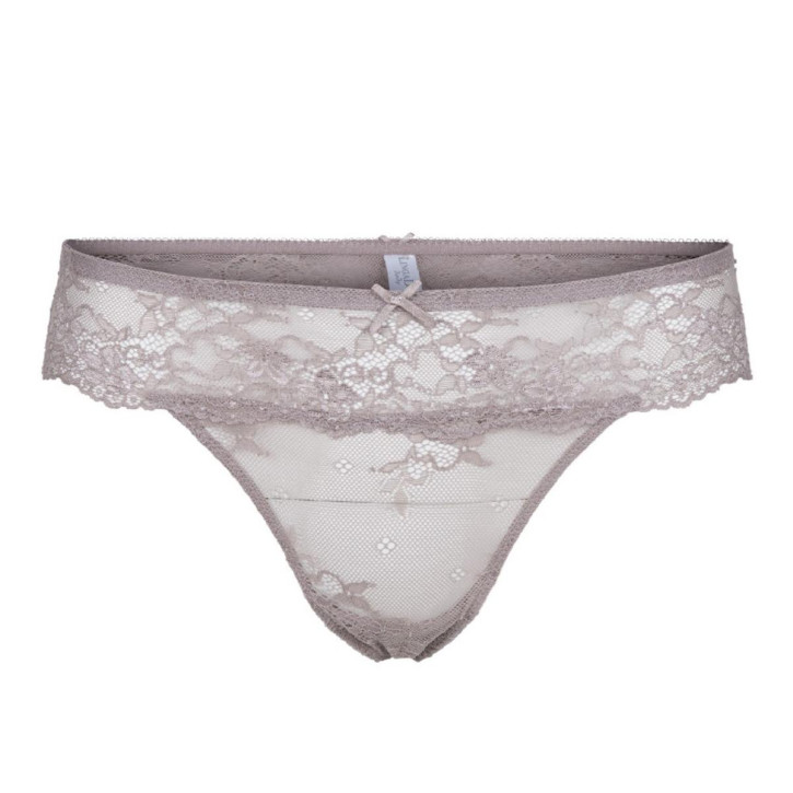 LingaDore Daily Lace String taupe (80% Polyamid, 20% Elasthan) M