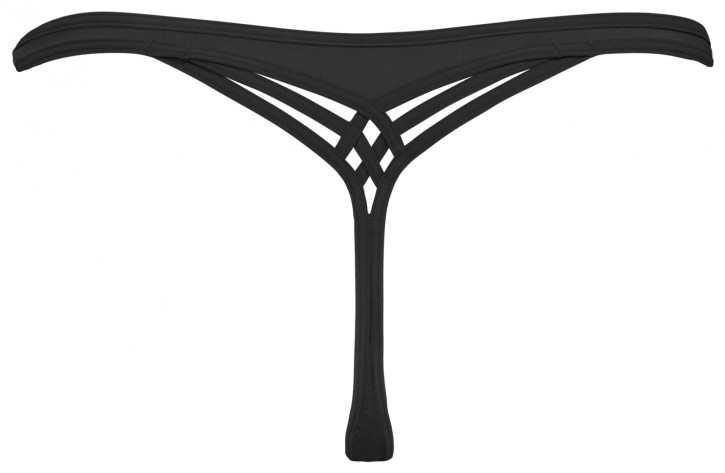 Marlies Dekkers Dame de Paris 2cm-String schwarz (92% Polyamid, 8% Elasthan) M