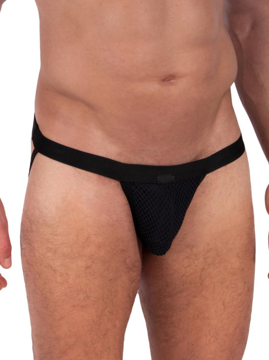 MANSTORE M2321 Workout Jock black (85% Polyamid, 15% Elasthan) S