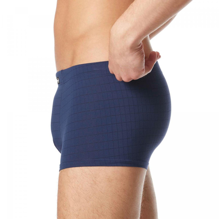 bruno banani Check Line 2.0 Hipshort marine (90% Polyamid, 10% Elasthan) S / Blau