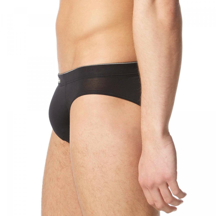 bruno banani Infinity Sportslip, verschiedene Farben (47% Baumwolle, 47% Modal, 6% Elasthan) S / Schwarz