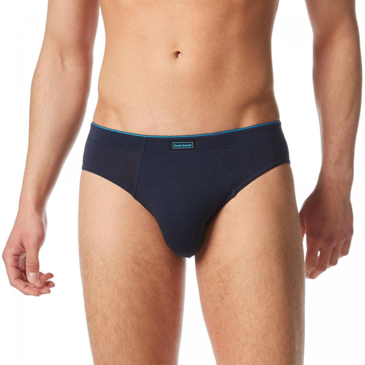 bruno banani Infinity Sportslip, verschiedene Farben (47% Baumwolle, 47% Modal, 6% Elasthan) S / Blau