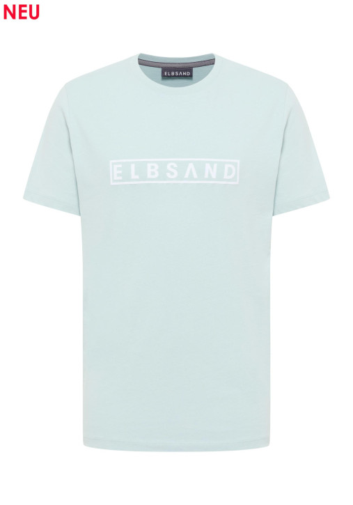 ELBSAND Finn T-Shirt green tint (100% Baumwolle)