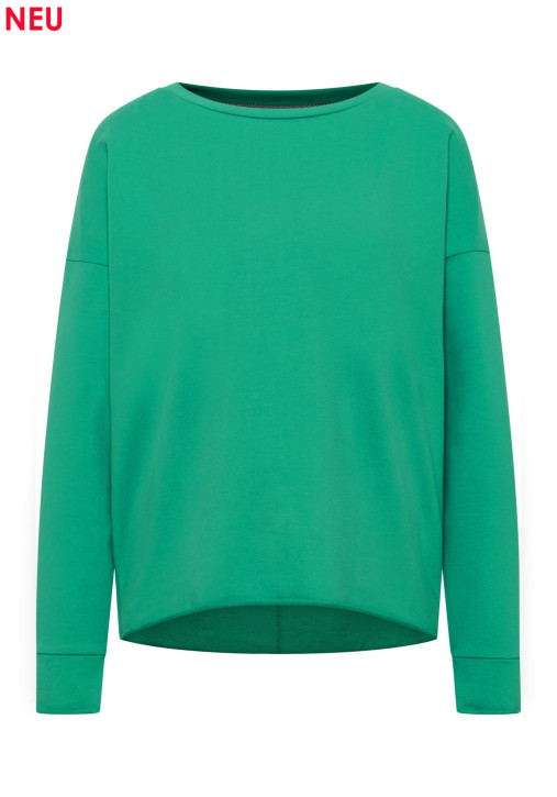 ELBSAND Riane Sweatshirt kelly green (95% Baumwolle, 5% Elasthan)