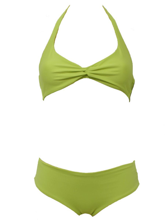 WASSERSTOFF Bikini Twisted True Love apio-pompelmo (80% Polyamid, 20% Elasthan) S