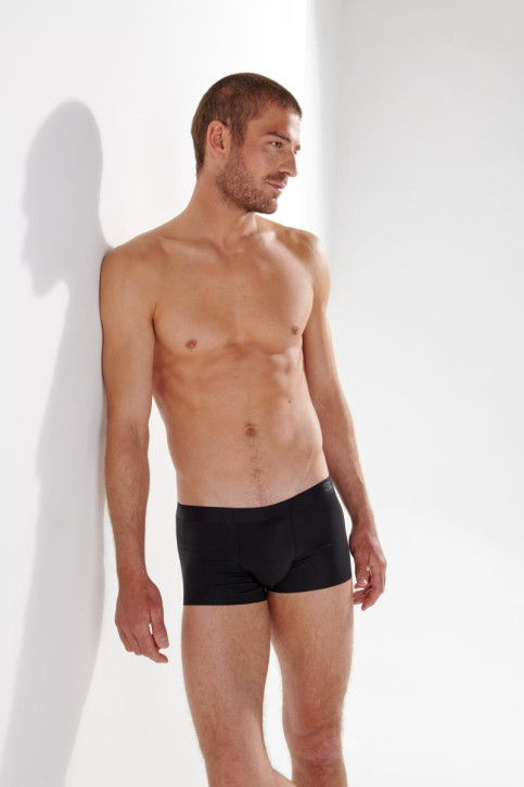 HOM Modal clean cut Comfort Boxer (86% Modal, 14%  Elasthan) S / Schwarz