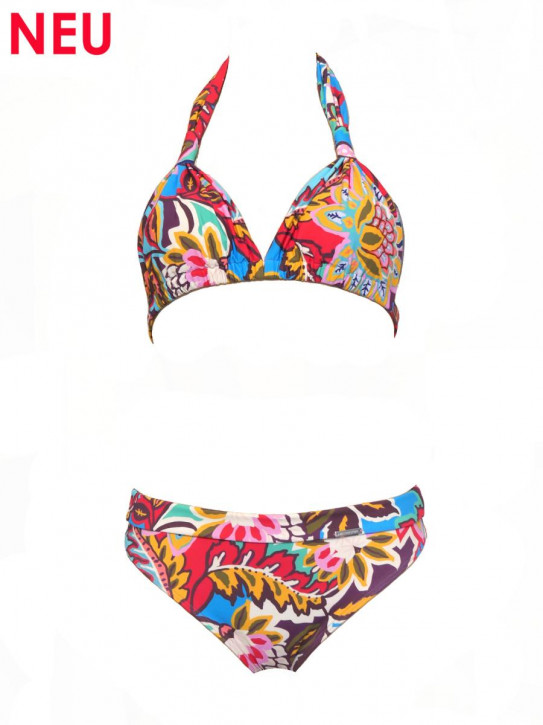 WASSERSTOFF 43 979 Triangelo Bikini Barbados colorful (80% Polyamid, 20% Elasthan)