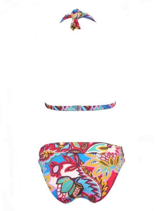 WASSERSTOFF 43 979 Triangelo Bikini Barbados colorful (80% Polyamid, 20% Elasthan) 38/M