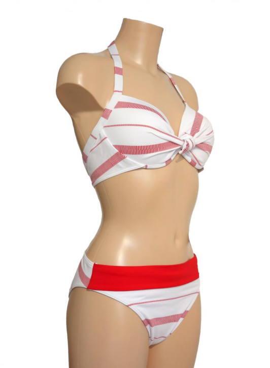 WASSERSTOFF 43 946 Shell Butterfly Bikini New Stripes (93% Polyamid, 7% Elasthan) 38D