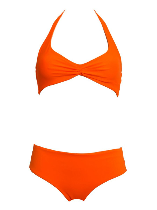 WASSERSTOFF 43 961 Bikini Twisted True Love mandarina-salmon  (80% Polyamid, 20% Elasthan)