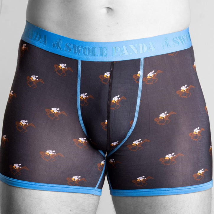 Swole Panda Jockey Bamboo Boxers (95% Bamboo-Viskose, 5% Elasthan)