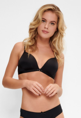 LingaDore Daily Triangle Padded Bra schwarz (80% Polyamid, 20% Elasthan)