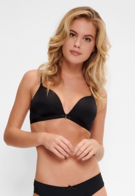 LingaDore Daily Triangle Padded Bra schwarz (80% Polyamid, 20% Elasthan) 80D