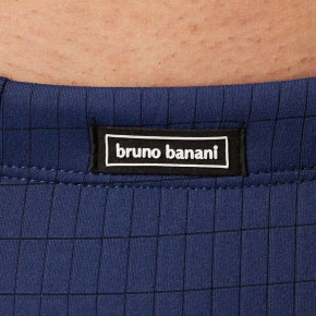 bruno banani Check Line 2.0 Hipshort marine (90% Polyamid, 10% Elasthan) L / Blau