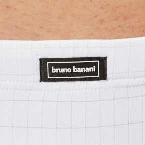 bruno banani Check Line 2.0 Hipshort weiß (90% Polyamid, 10% Elasthan) S / Weiss