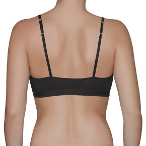 AIKYOU CHARLOTTE Bralette schwarz (92% Baumwolle, 8% Elasthan)