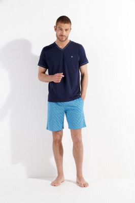 HOM Cameron Short Pyjama (100% Baumwolle) S