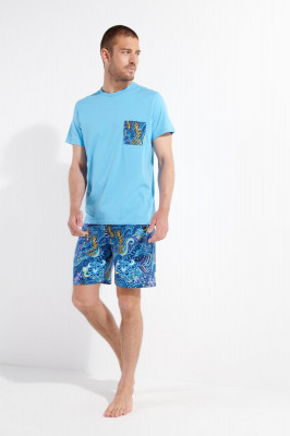 HOM Cyrill Short Pyjama (100% Baumwolle) S