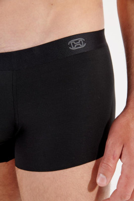 HOM Modal clean cut Comfort Boxer (86% Modal, 14%  Elasthan) S / Schwarz