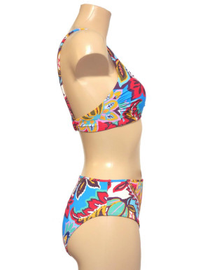 WASSERSTOFF 43 983 Neckring Bikini Barbados colorful (80% Polyamid, 20% Elasthan) 40D