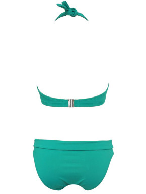 WASSERSTOFF 43 903 Neckring Bikini season 2024 uni verschiedene Farben (80% Polyamid, 20% Elasthan) 38D / jade