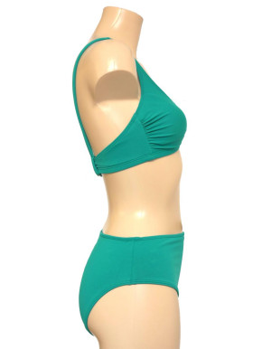 WASSERSTOFF 43 903 Neckring Bikini season 2024 uni verschiedene Farben (80% Polyamid, 20% Elasthan) 38D / jade