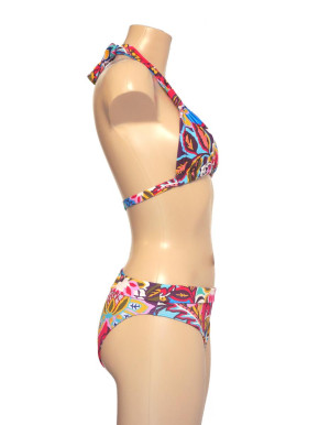 WASSERSTOFF 43 979 Triangelo Bikini Barbados colorful (80% Polyamid, 20% Elasthan) 38/M