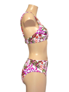 WASSERSTOFF 43 985 Neckring Bikini Tropical (80% Polyamid, 20% Elasthan) 36D