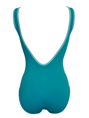 WASSERSTOFF 43 402 Badeanzug Sportivo season 2024 - aqua green-agua (80% Polyamid, 20% Elasthan) 42/XL / aqua green