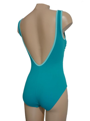 WASSERSTOFF 43 402 Badeanzug Sportivo season 2024 - aqua green-agua (80% Polyamid, 20% Elasthan) 42/XL / aqua green