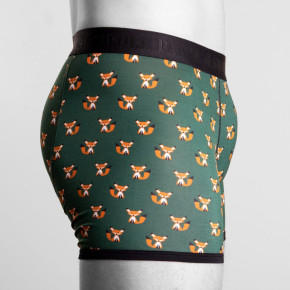 Swole Panda Mr. Fox Bamboo Boxers (95% Bamboo-Viskose, 5% Elasthan) M