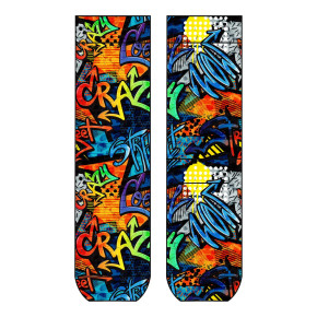 cool7 BRIGHT GRAFFITI Boxer + Socken Set (95% Baumwolle, 5% Elasthan) L