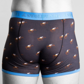 Swole Panda Jockey Bamboo Boxers (95% Bamboo-Viskose, 5% Elasthan) L