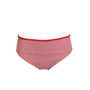 WASSERSTOFF Neckring Bikini St. Tropez red-cream 43950-B (92% Polyamid, 8% Elasthan) 36/S